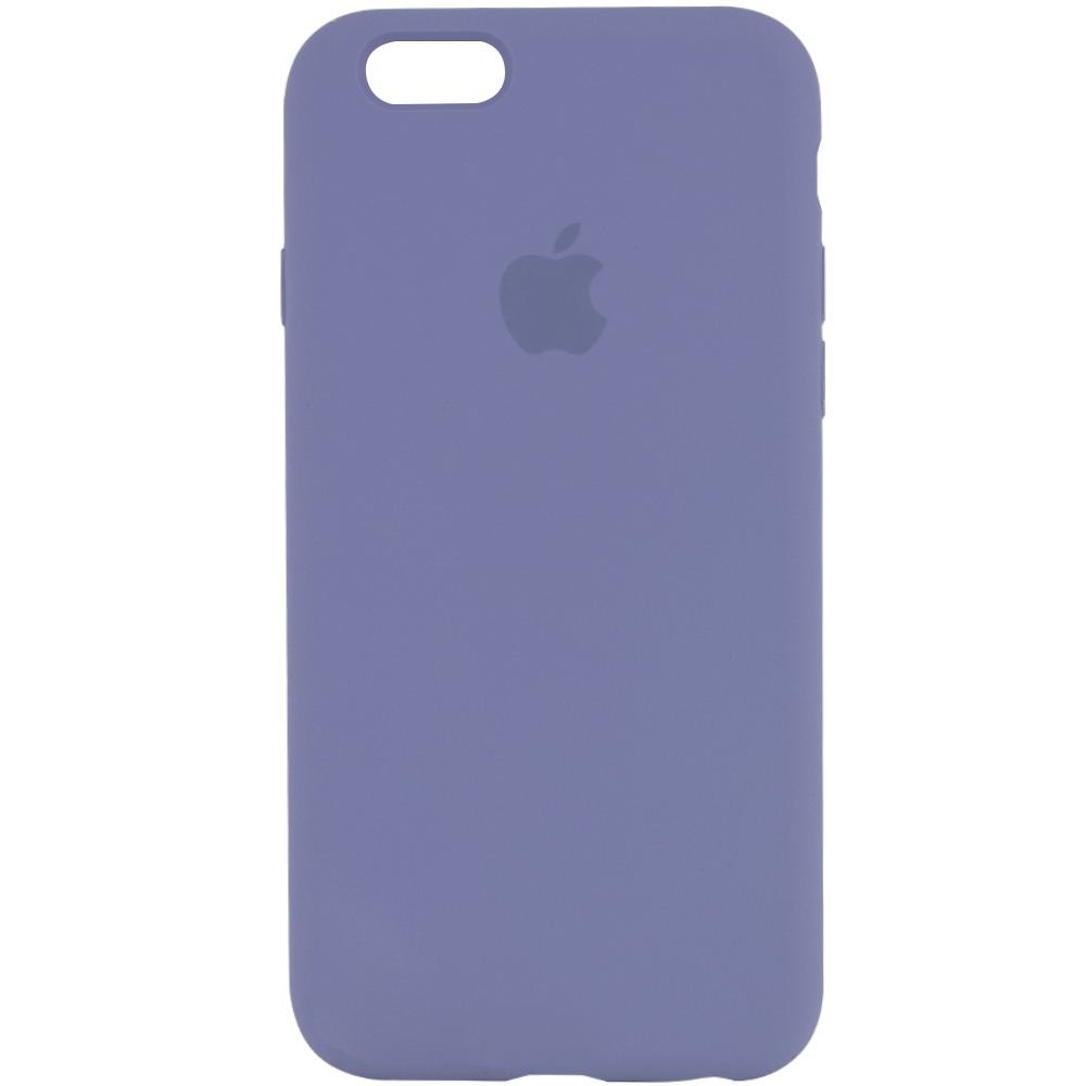 Чохол Silicone Case Full Protective (AA) для Apple iPhone 6/6s (4.7") (Сірий / Lavender Gray)