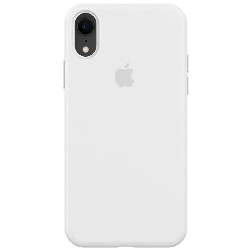 Чохол Silicone Case Full Protective (AA) для Apple iPhone XR (6.1") (Білий / White)