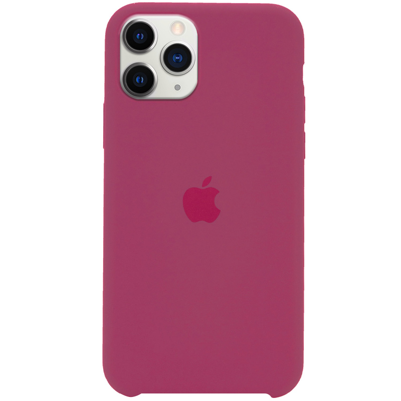 Чехол Silicone Case (AA) для Apple iPhone 11 Pro (5.8") (Красный / Rose Red)
