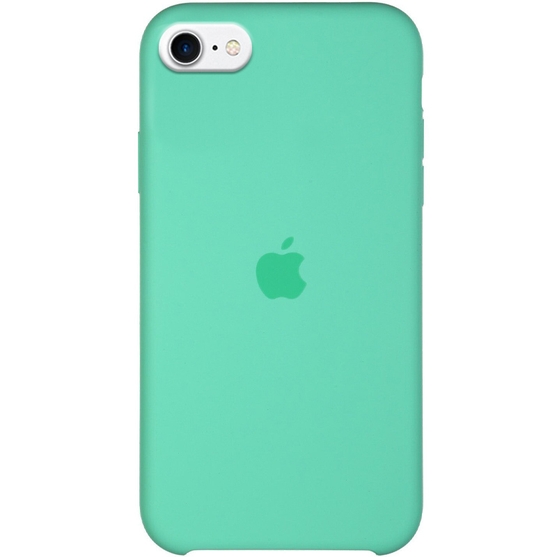 Чехол Silicone Case (AA) для Apple iPhone SE (2020) (Зеленый / Spearmint)