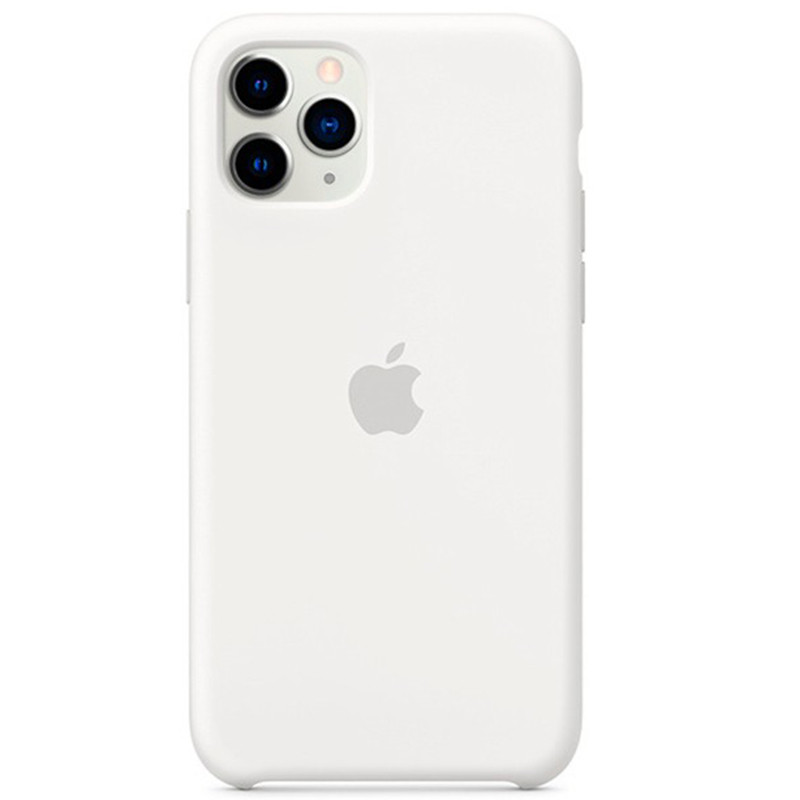Чехол Silicone case (AAA) для Apple iPhone 11 Pro (5.8") (Белый / White)