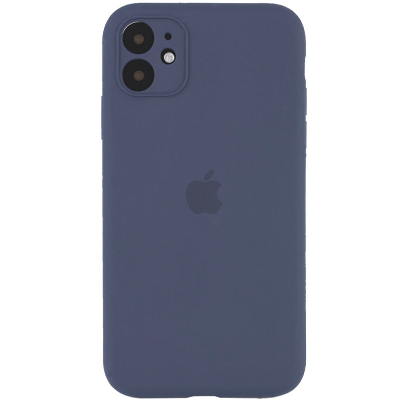 Чохол Silicone Case Full Camera Protective (АА) для Apple iPhone 11 (6.1") (Сірий / Lavender Gray)