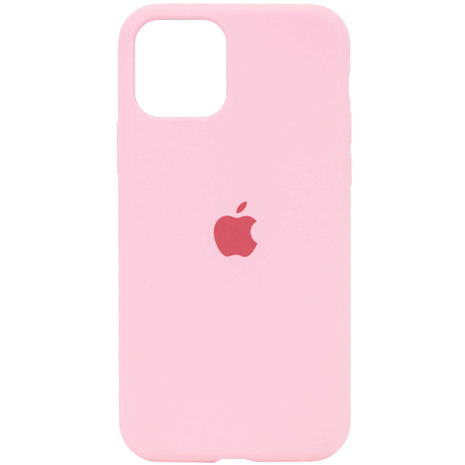 Чохол Silicone Case Full Protective (AA) для Apple iPhone 11 Pro Max (6.5") (Рожевий / Light pink)