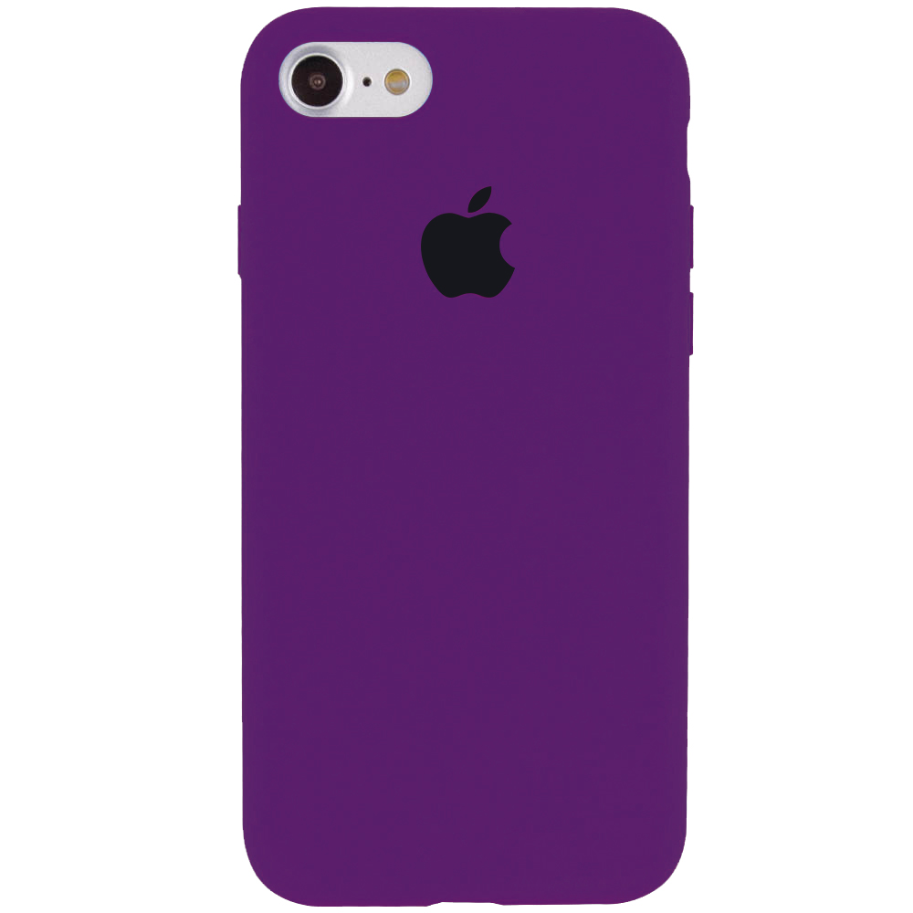 Чехол Silicone Case Full Protective (AA) для Apple iPhone 6/6s (4.7") (Фиолетовый / Ultra Violet)