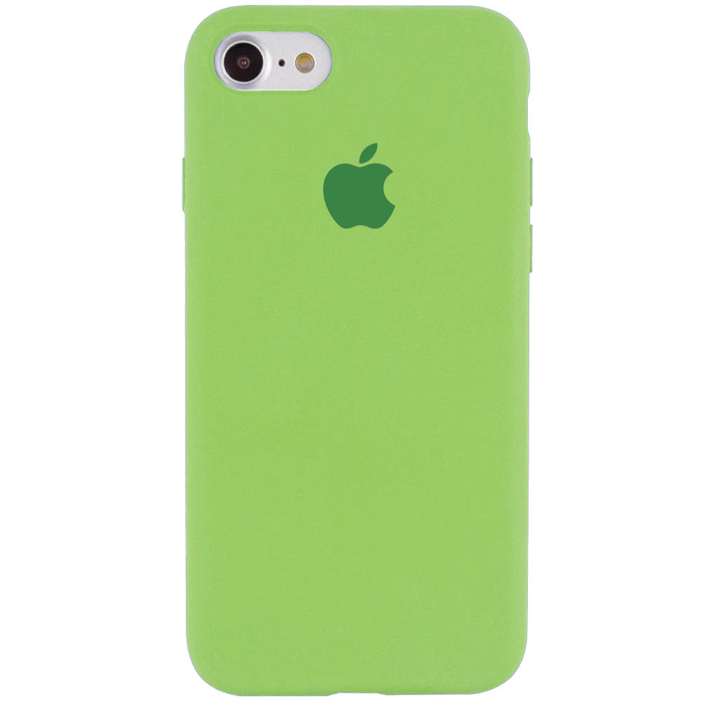 Чохол Silicone Case Full Protective (AA) для Apple iPhone 6/6s (4.7") (М'ятний / Mint)