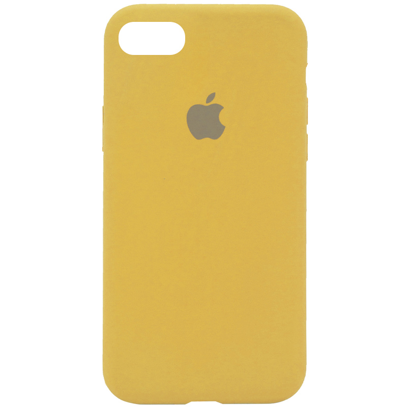 Чехол Silicone Case Full Protective (AA) для Apple iPhone 6/6s (4.7") (Золотой / Gold)