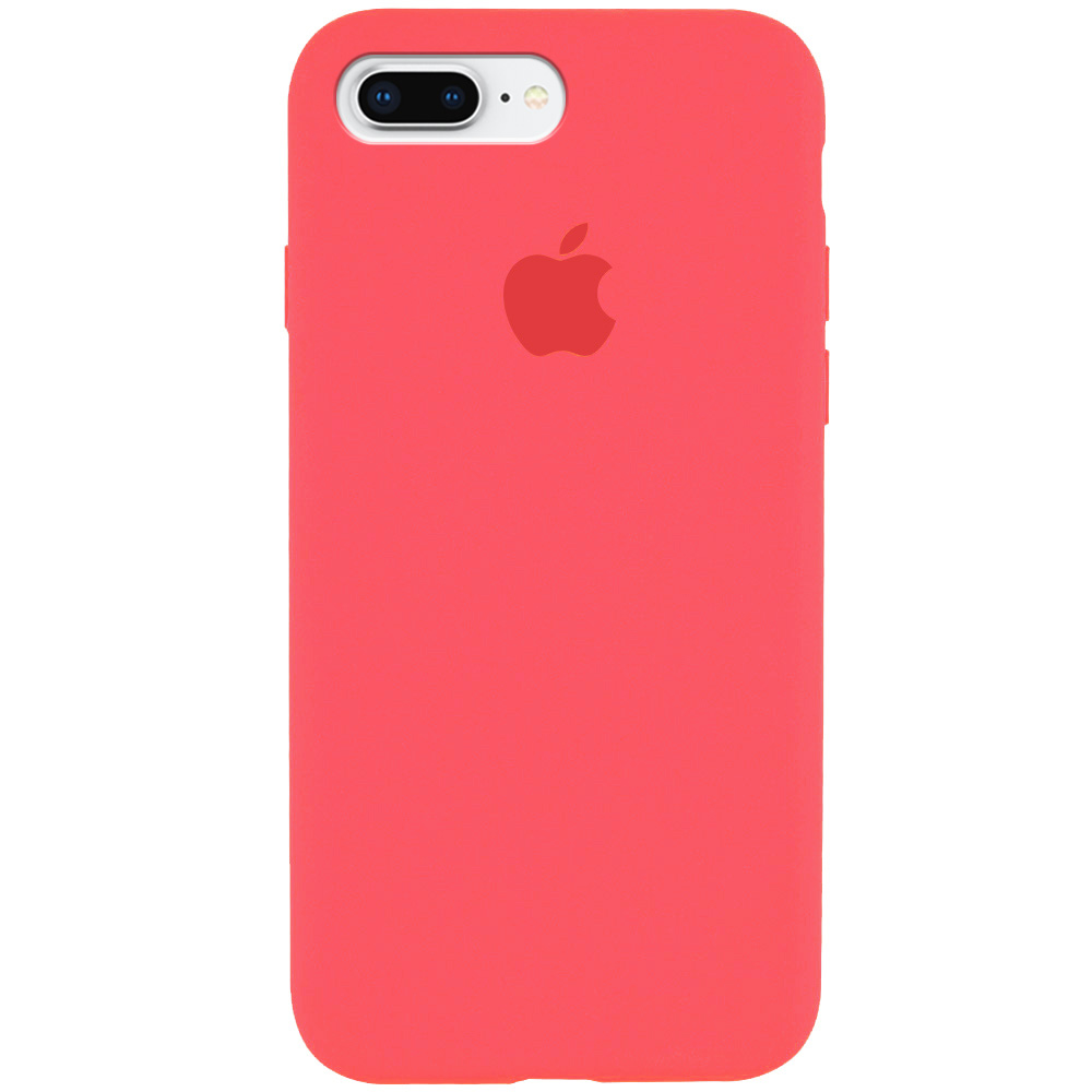 Чохол Silicone Case Full Protective (AA) для Apple iPhone 7 plus (5.5'') (Кавуний / Watermelon red)