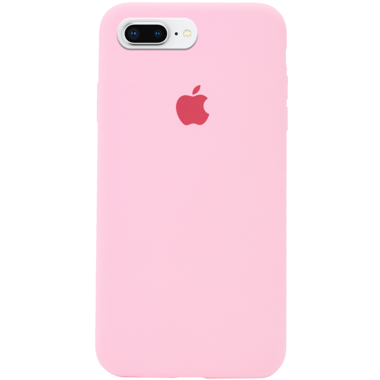 Чохол Silicone Case Full Protective (AA) для Apple iPhone 8 plus (5.5'') (Рожевий / Light pink)
