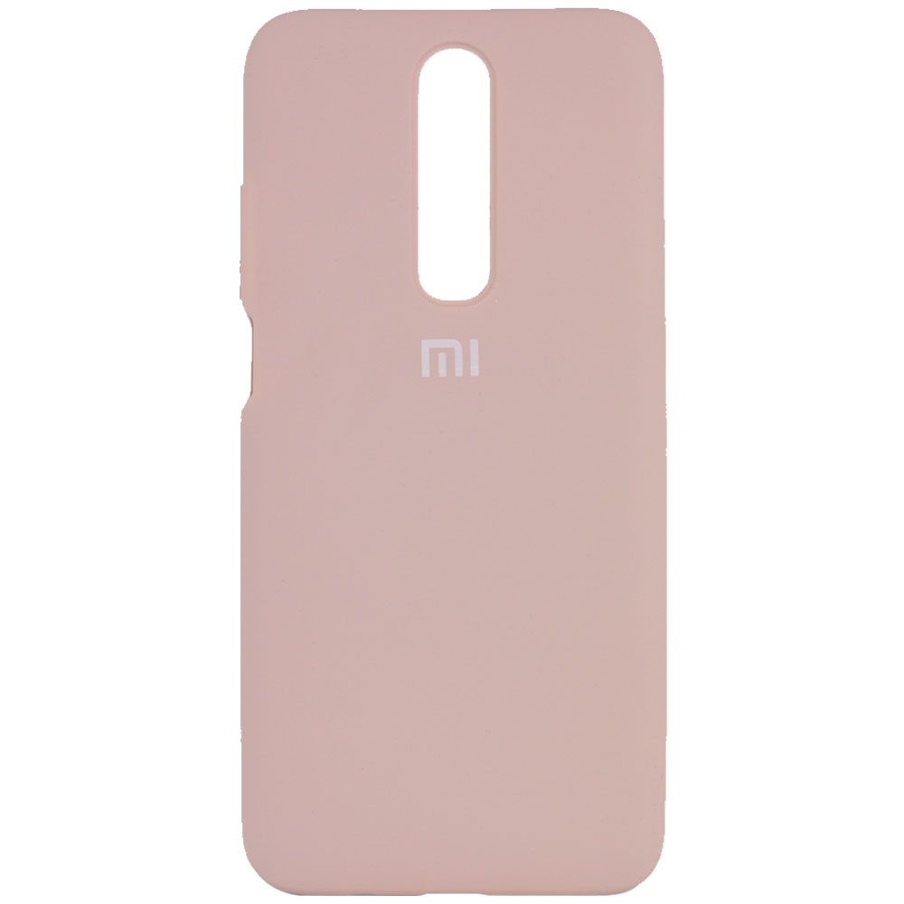Чехол Silicone Cover Full Protective (AA) для Xiaomi Redmi K30 / Poco X2 (Розовый / Pink Sand)