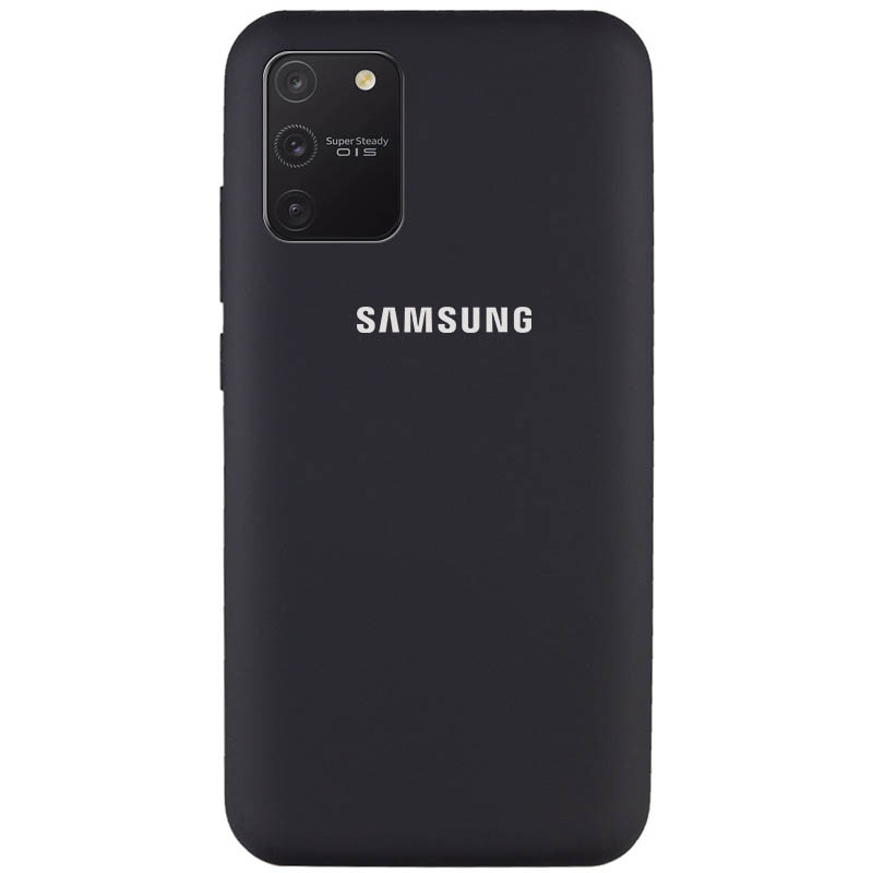 Чехол Silicone Cover Full Protective (AA) для Samsung Galaxy S10 Lite (Черный / Black)
