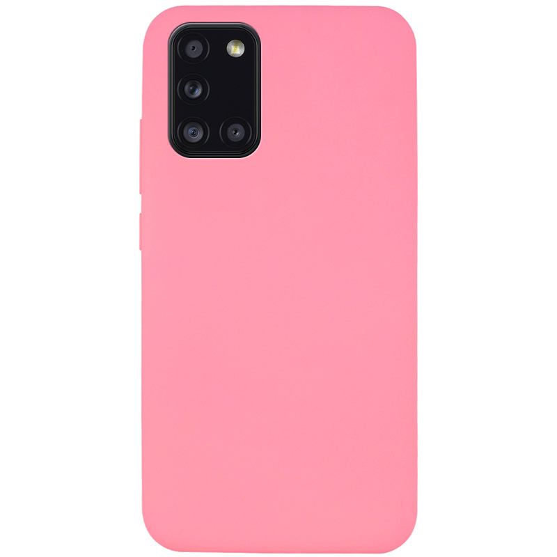 Чехол Silicone Cover Full without Logo (A) для Huawei P40 Lite E / Y7p (2020) (Розовый / Pink)