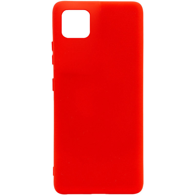 Чехол Silicone Cover Full without Logo (A) для Huawei Y5p (Красный / Red)