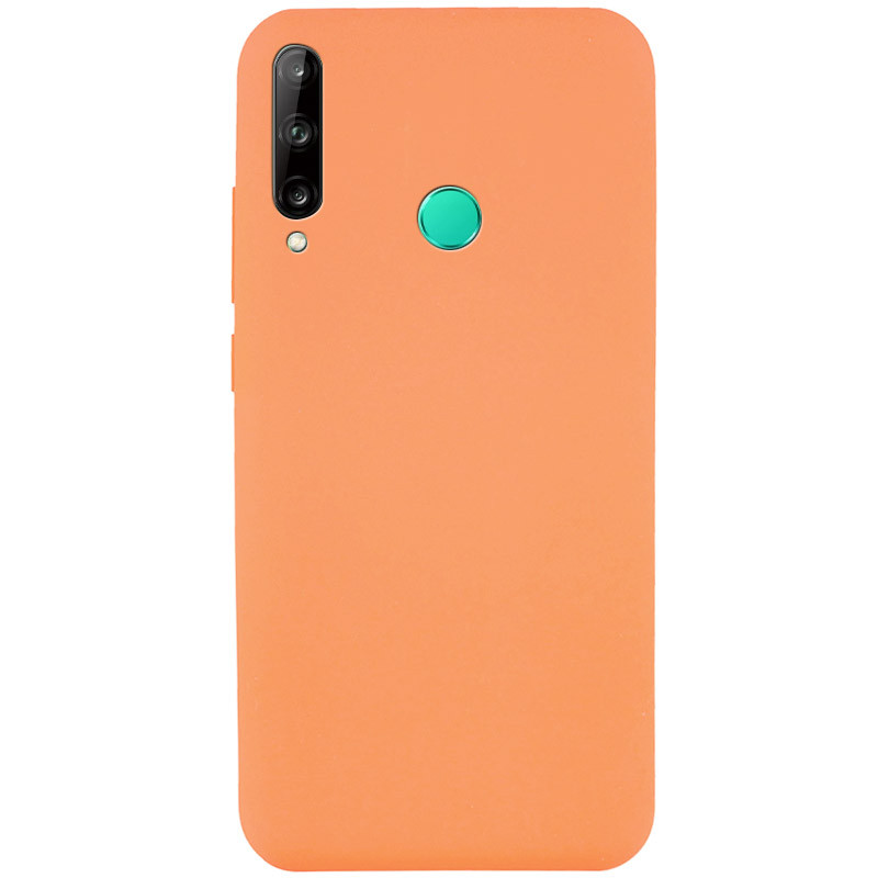 Чехол Silicone Cover Full without Logo (A) для Huawei P40 Lite E / Y7p (2020) (Оранжевый / Papaya)