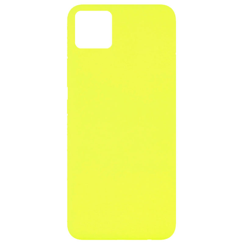 Чехол Silicone Cover Full without Logo (A) для Realme C11 (Желтый / Flash)