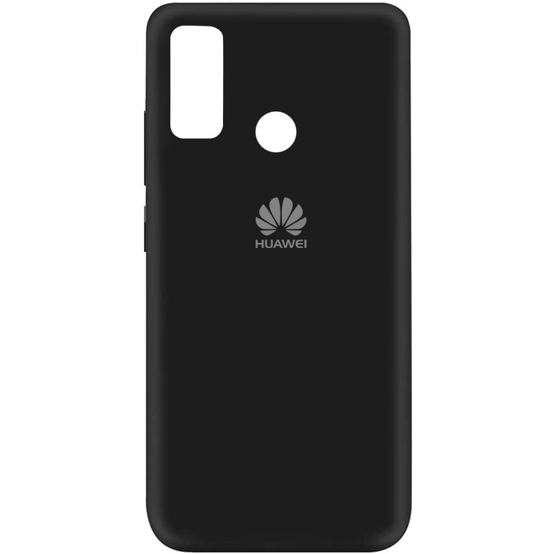 Чехол Silicone Cover My Color Full Protective (A) для Huawei P Smart (2020) (Черный / Black)