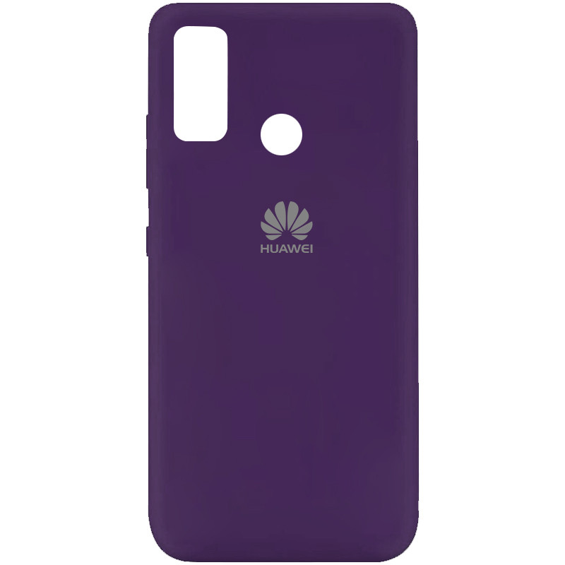 Чехол Silicone Cover My Color Full Protective (A) для Huawei P Smart (2020) (Фиолетовый / Purple)