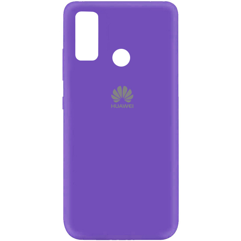 Чехол Silicone Cover My Color Full Protective (A) для Huawei P Smart (2020) (Фиолетовый / Violet)