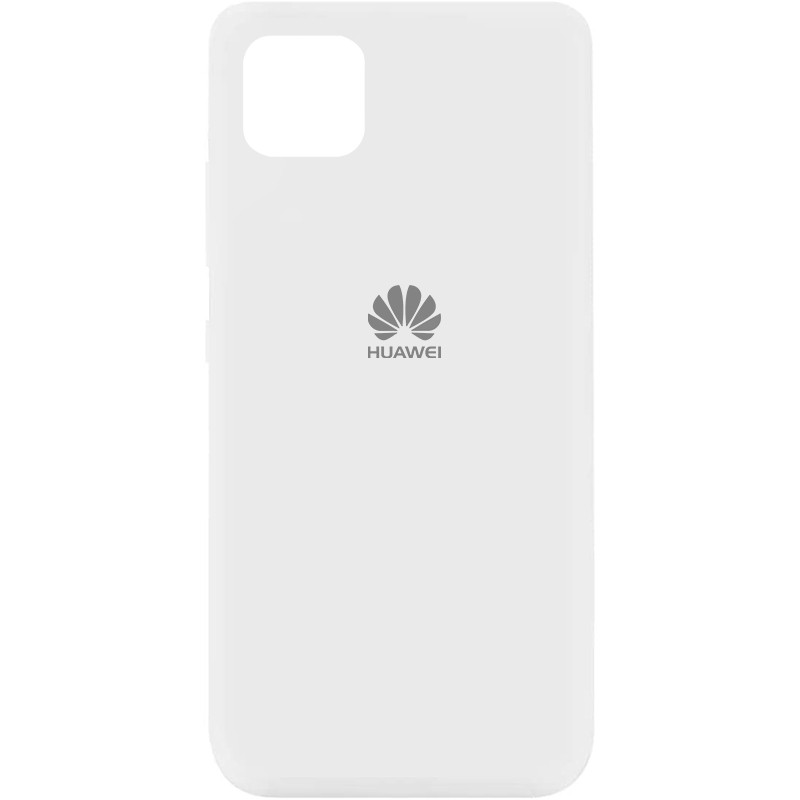 Чехол Silicone Cover My Color Full Protective (A) для Huawei Y5p (Белый / White)