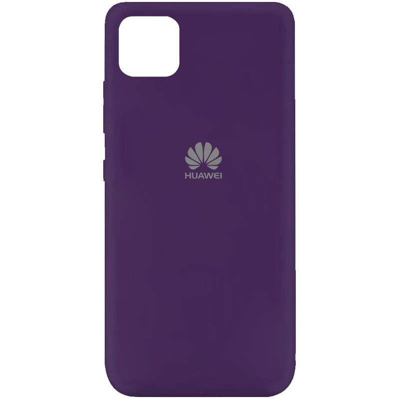 Чехол Silicone Cover My Color Full Protective (A) для Huawei Y5p (Фиолетовый / Purple)