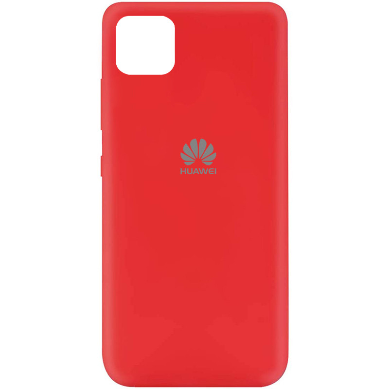 Чехол Silicone Cover My Color Full Protective (A) для Huawei Y5p (Красный / Red)