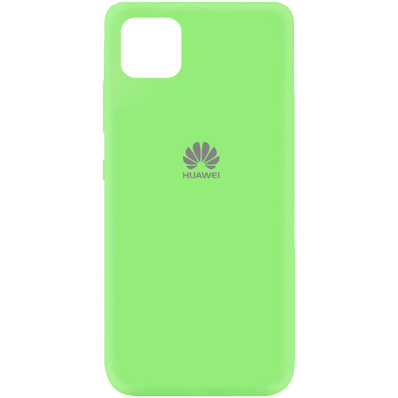Чехол Silicone Cover My Color Full Protective (A) для Huawei Y5p (Зеленый / Green)