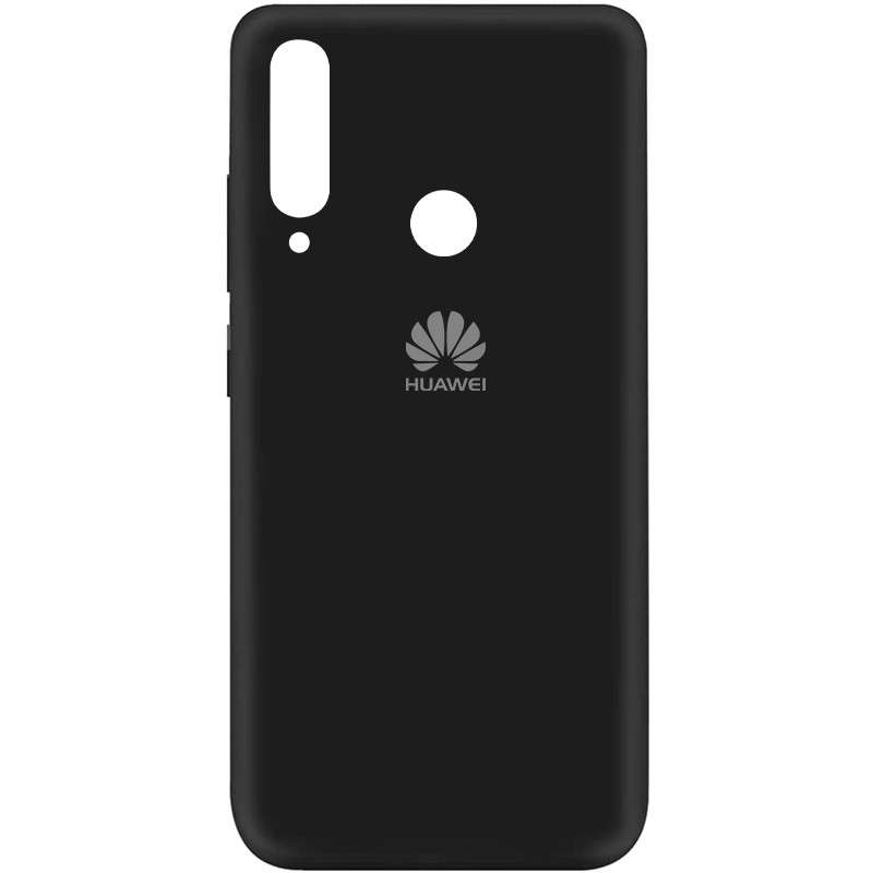 Чехол Silicone Cover My Color Full Protective (A) для Huawei Y6p (Черный / Black)
