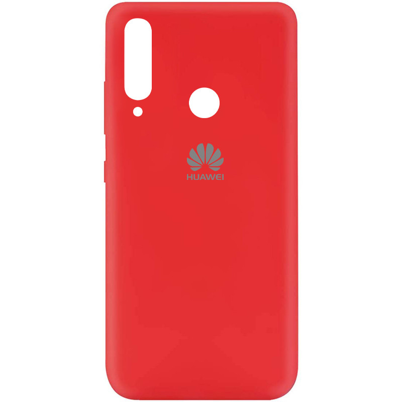 Чехол Silicone Cover My Color Full Protective (A) для Huawei Y6p (Красный / Red)