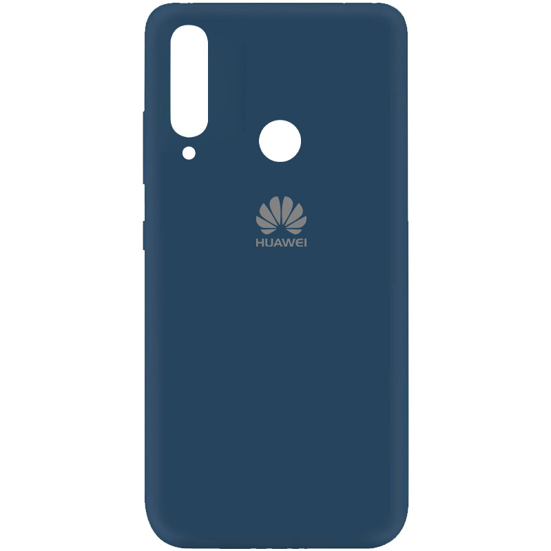 Чехол Silicone Cover My Color Full Protective (A) для Huawei Y6p (Синий / Navy blue)