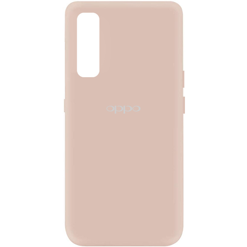 Чехол Silicone Cover My Color Full Protective (A) для Oppo Reno 3 Pro (Розовый / Pink Sand)
