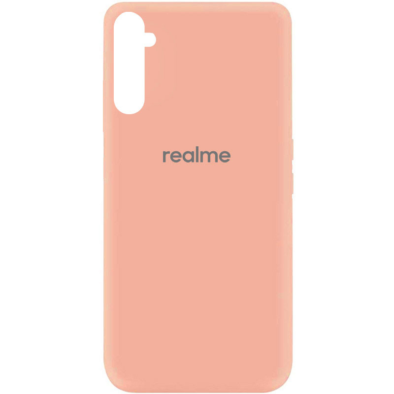 Чехол Silicone Cover My Color Full Protective (A) для Realme 6 Pro (Розовый / Flamingo)