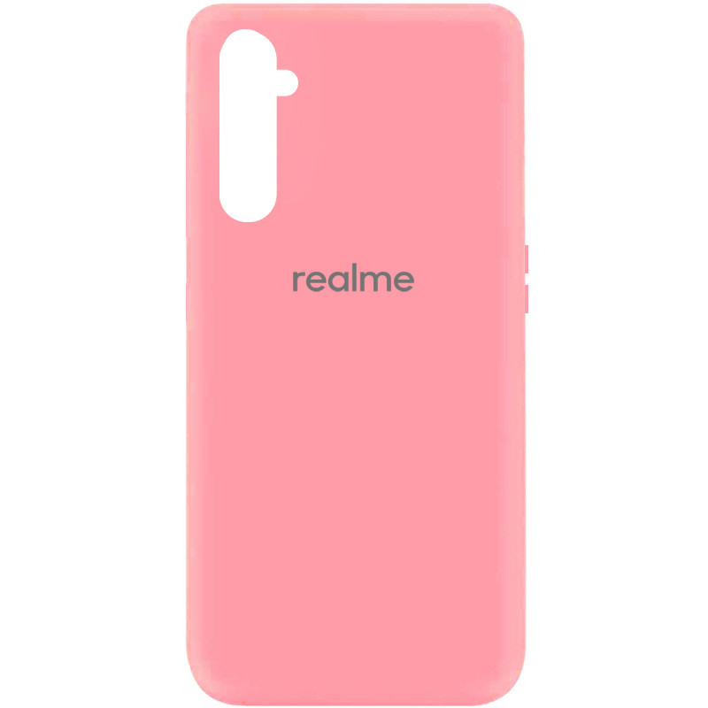 Чехол Silicone Cover My Color Full Protective (A) для Realme 6 Pro (Розовый / Pink)