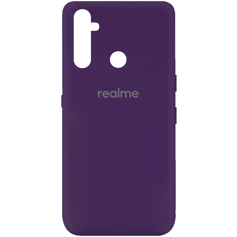 Чехол Silicone Cover My Color Full Protective (A) для Realme C3 / 5i (Фиолетовый / Purple)