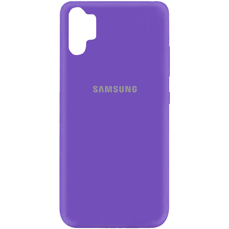 Чехол Silicone Cover My Color Full Protective (A) для Samsung Galaxy Note 10 Plus (Фиолетовый / Violet)