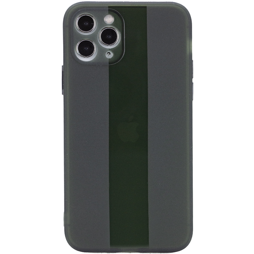 Чехол TPU Glossy Line Full Camera для Apple iPhone 11 Pro (5.8") (Черный)