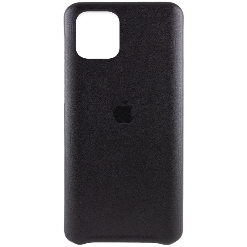 Шкіряний чохол AHIMSA PU Leather Case Logo (A) для Apple iPhone 12 Pro (Чорний)