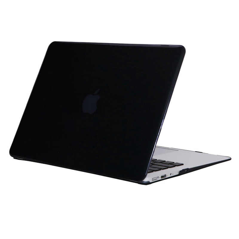 Чехол-накладка Matte Shell для Apple MacBook Air 13 (2018) (A1932) (Черный / Black)