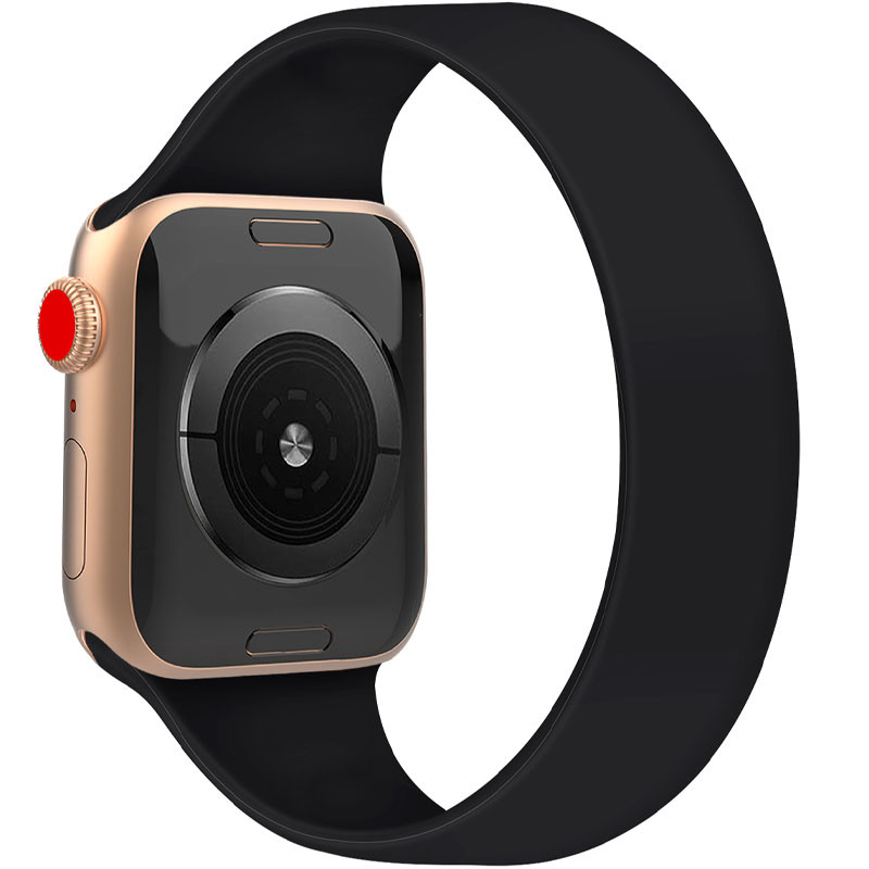 Ремешок Solo Loop для Apple watch 38mm/40mm 163mm (7) (Черный / Black)