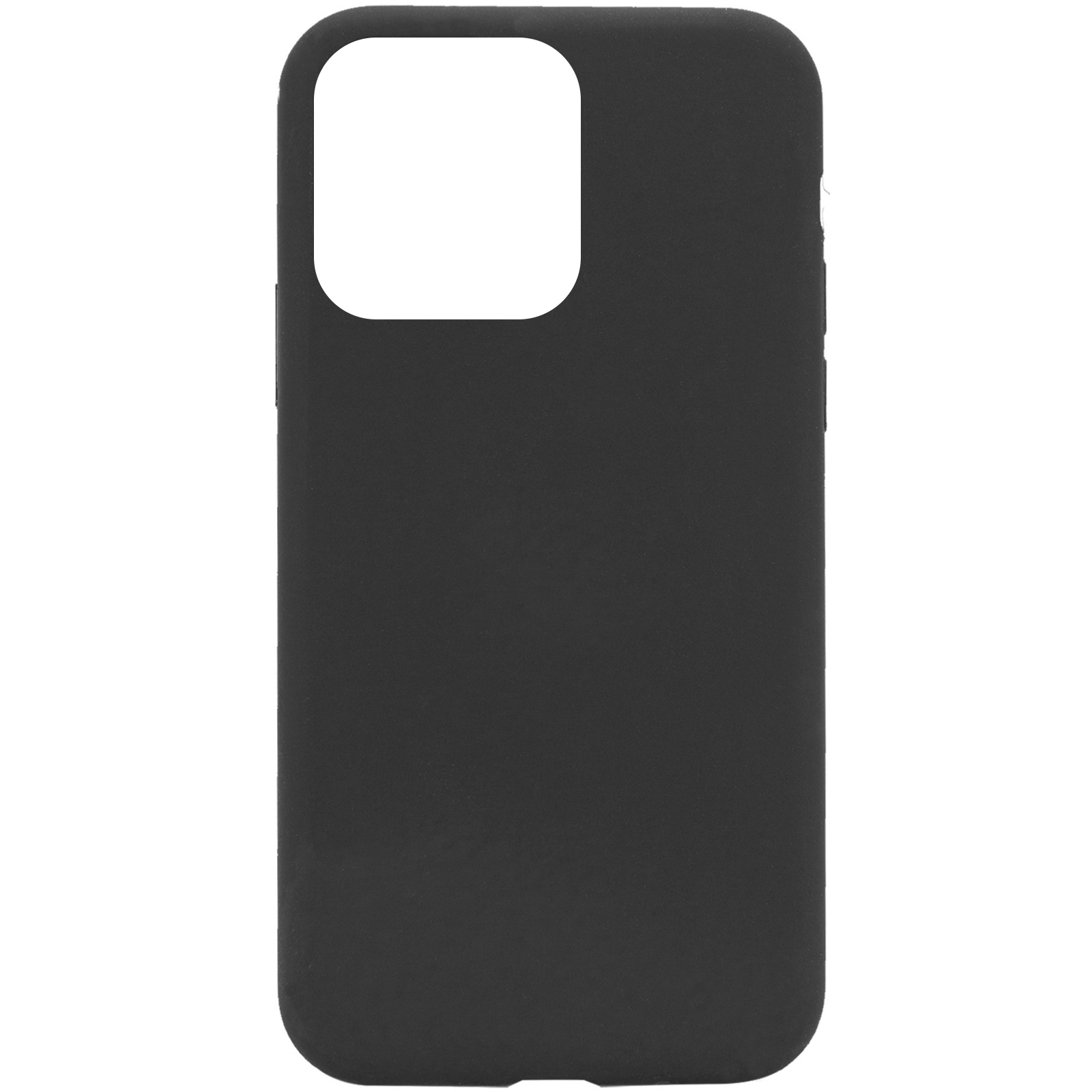 Чехол Silicone Case Full Protective (AA) NO LOGO для Apple iPhone 13 Pro (6.1") (Черный / Black)