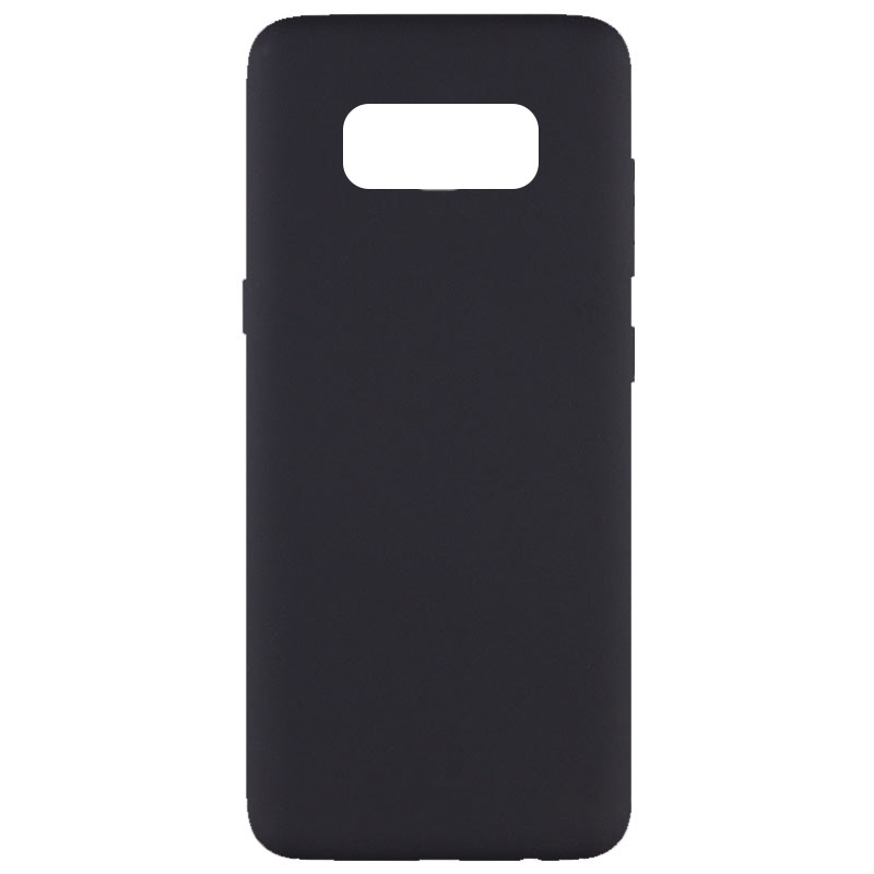 Чехол Silicone Cover Full without Logo (A) для Samsung G950 Galaxy S8 (Черный / Black)