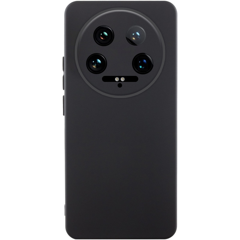 Чохол Silicone Cover Lakshmi Full Camera (AA) для Xiaomi 14 Ultra (Чорний / Black)