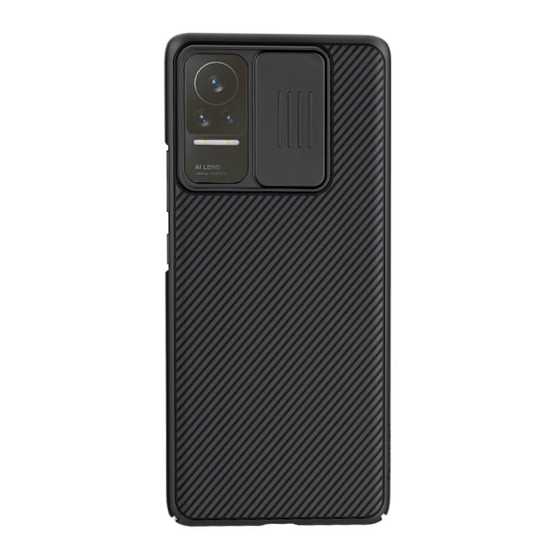 Карбоновая накладка Nillkin Camshield (шторка на камеру) для Xiaomi Civi (Черный / Black)
