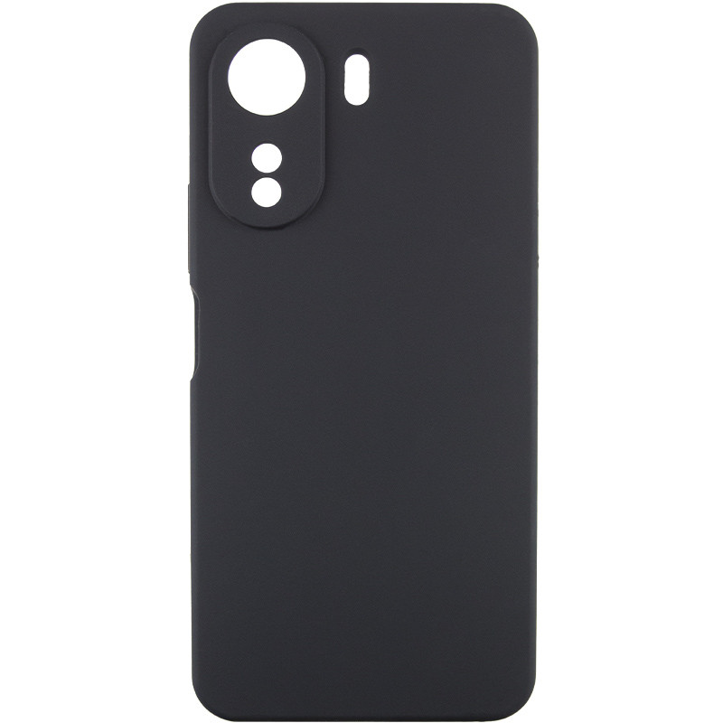 Чехол Silicone Cover Lakshmi Full Camera (AA) для Xiaomi Redmi 13C / Poco C65 (Черный / Black)