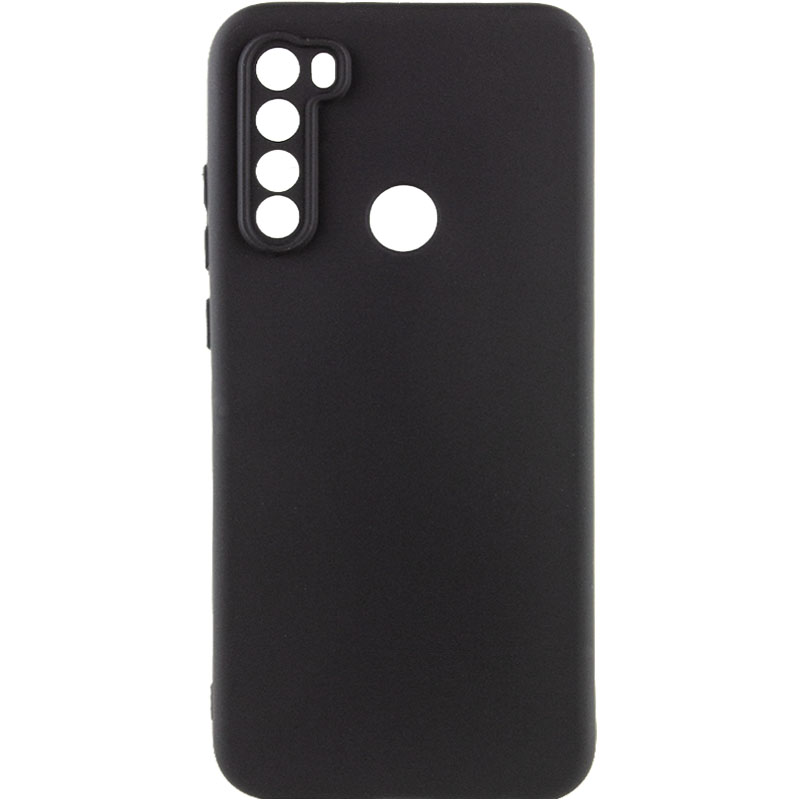 Чехол Silicone Cover Lakshmi Full Camera (AA) для Xiaomi Redmi Note 8T (Черный / Black)