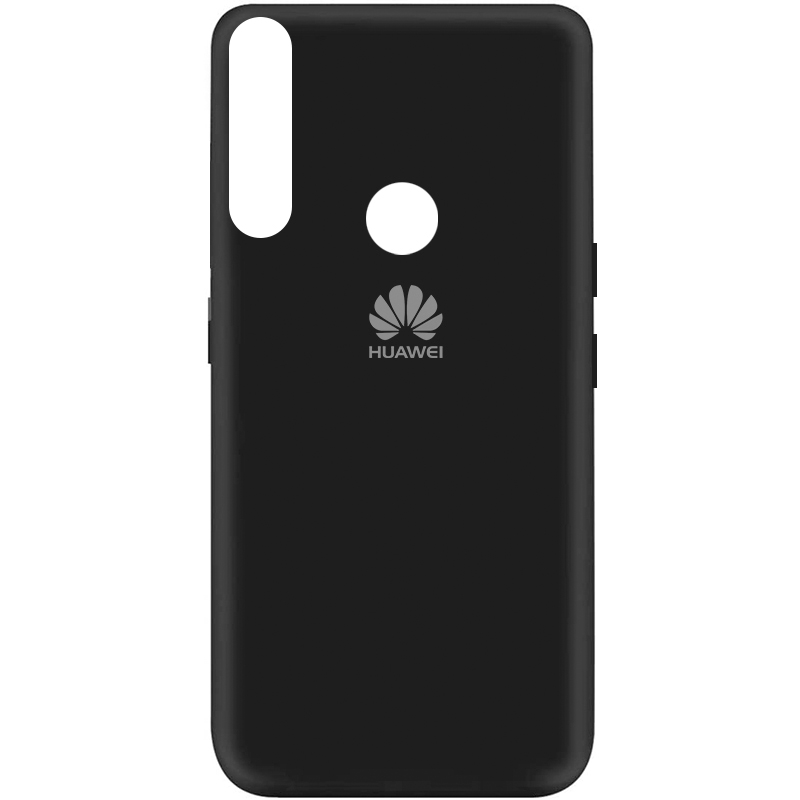 Чехол Silicone Cover My Color Full Protective (A) для Huawei P Smart Z / Honor 9X (Черный / Black)