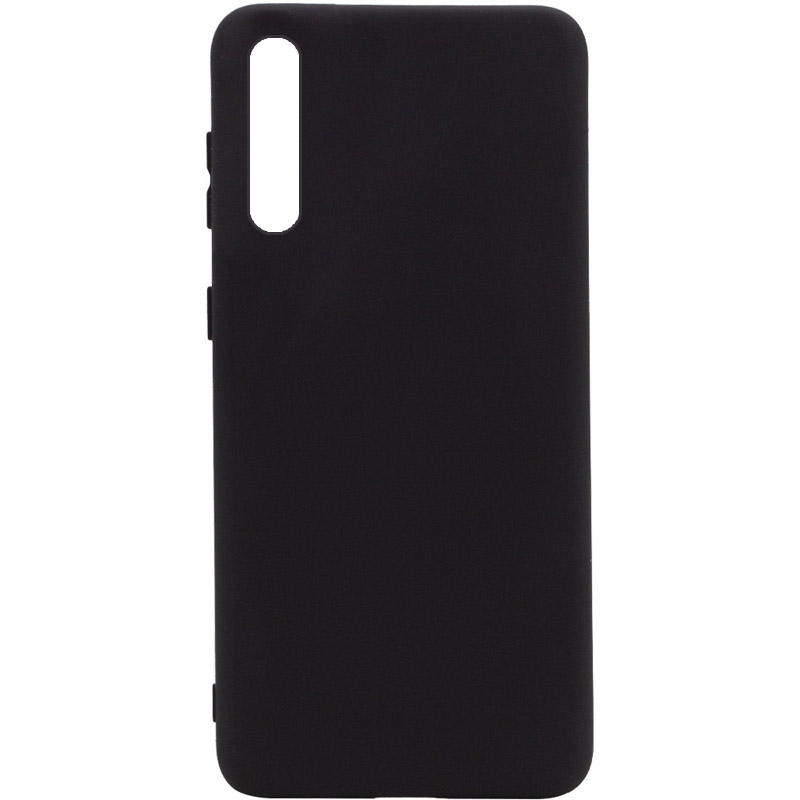 Чехол Silicone Cover Full without Logo (A) для Huawei Y8p (2020) / P Smart S (Черный / Black)