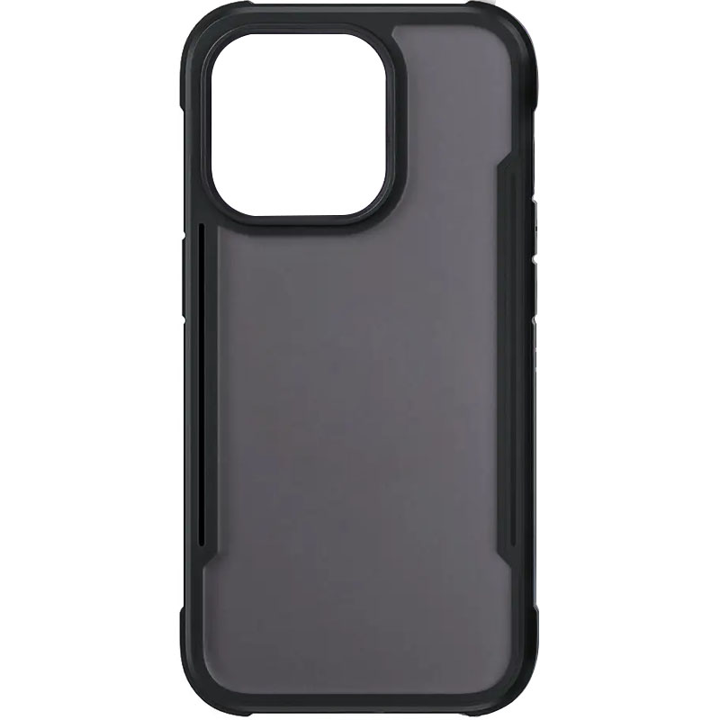 TPU+PC чехол Defense Matte для Apple iPhone 15 Plus (6.7") (Черный)