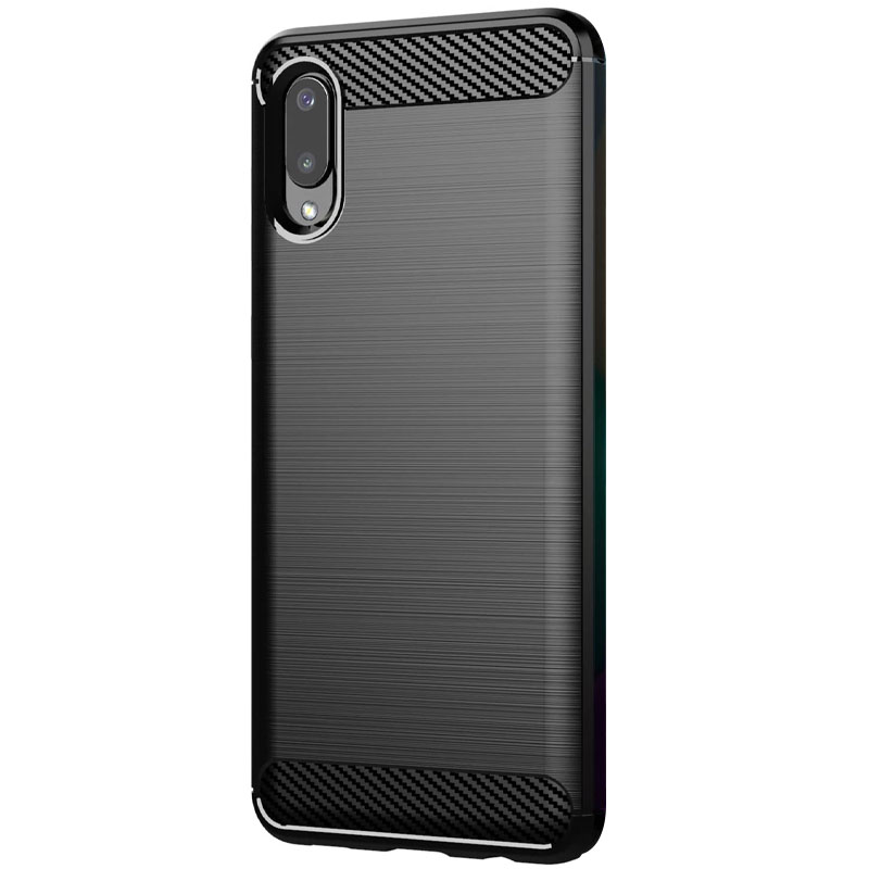 TPU чехол Slim Series для Samsung Galaxy A02 (Черный)