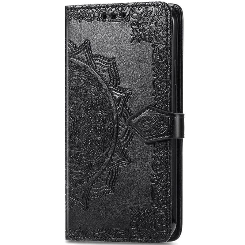 Кожаный чехол (книжка) Art Case с визитницей для Samsung Galaxy A24 4G (Черный)