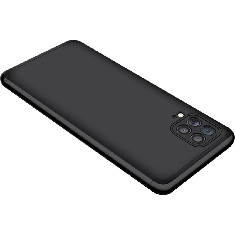 Пластиковая накладка GKK LikGus 360 градусов (opp) для Samsung Galaxy M62 (Черный)
