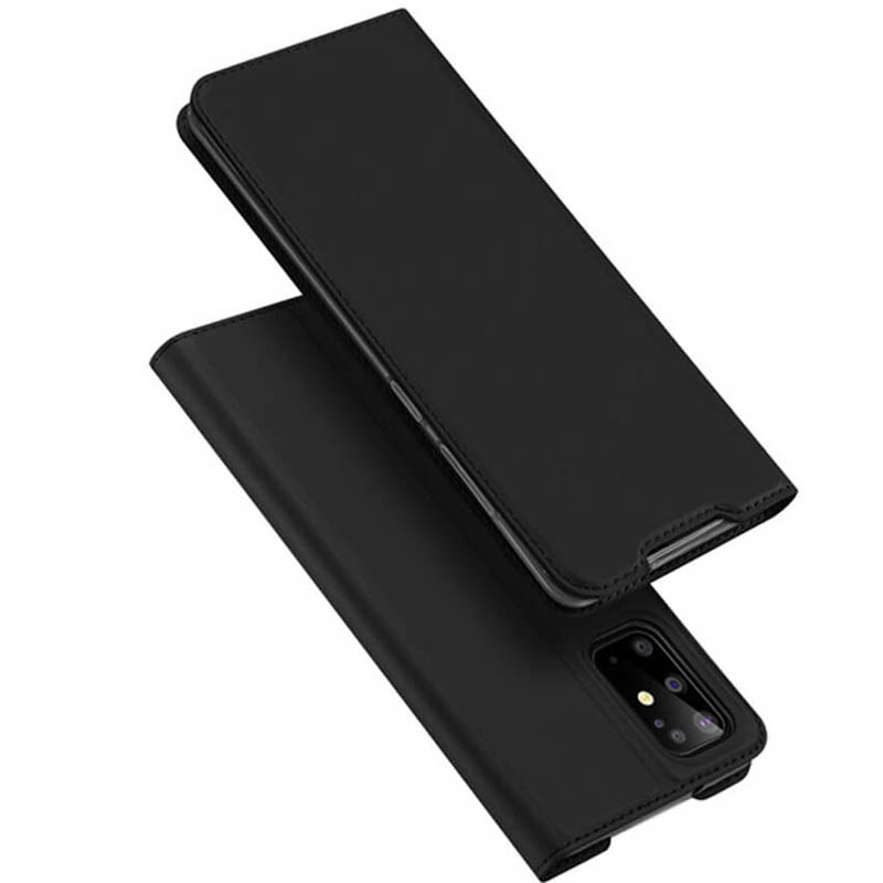 Чехол-книжка Dux Ducis с карманом для визиток для Samsung Galaxy S20 (Черный)